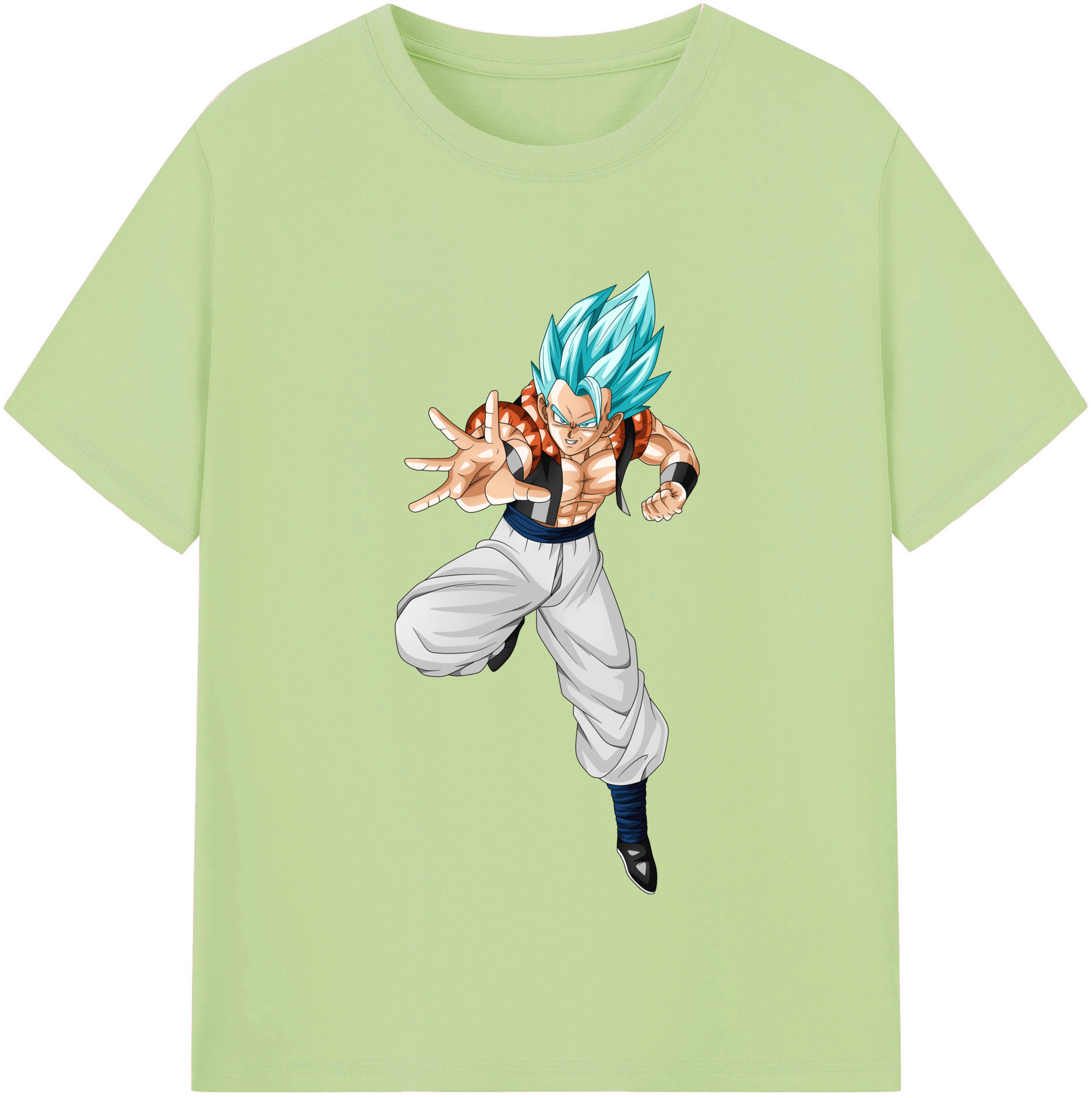 （画像用） ドラゴンボール ベジータ四世（Bejīta Yonsei）DRAGON BALL Vegeta IV 綿100％半袖Tシャツ（フロントプリント）
